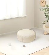 Pouf (L) enfant confortable – Compact et pratique - crème